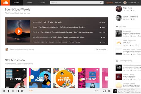 Stream SoundCloud music .